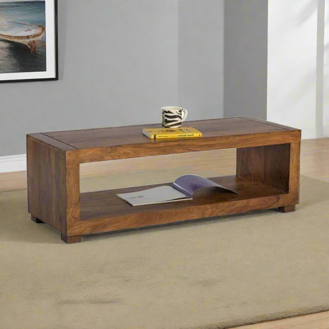 Coffee & Centre Wooden Table For Living Room - Furnishiaa -  -